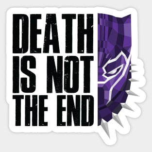 Death is not the end Sticker